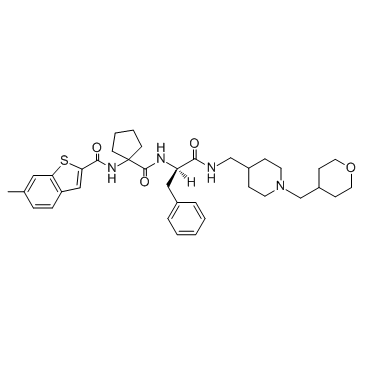 Ibodutant (MEN 15596)  Chemical Structure