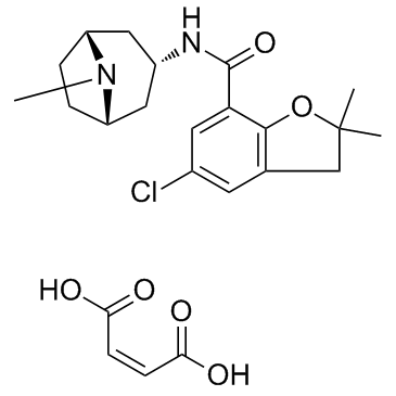 Zatosetron maleate (LY 277359 maleate) التركيب الكيميائي