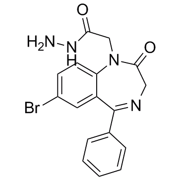 Gidazepam (Gidasepam) Chemische Struktur