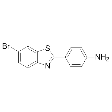 4-(6-Bromo-2-benzothiazolyl)benzenamine  Chemical Structure