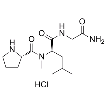 Pareptide monohydrochloride 化学構造
