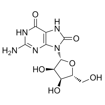 8-Hydroxyguanosine Chemical Structure