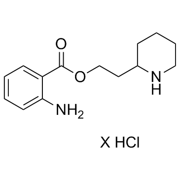 Piridocaine hydrochloride (Lucaine hydrochloride) التركيب الكيميائي
