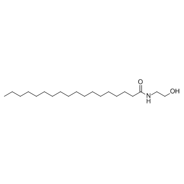 Stearoylethanolamide 化学構造