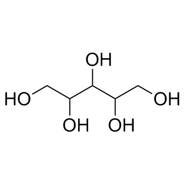 D-Arabitol Chemische Struktur
