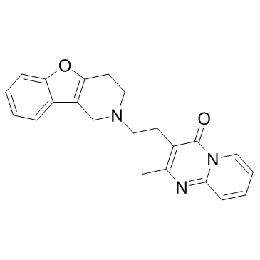 Lusaperidone (R107474) 化学構造