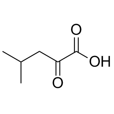 4-Methyl-2-oxopentanoic acid Chemische Struktur