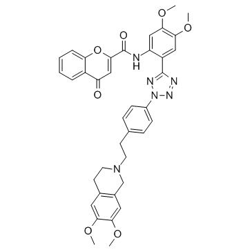 Encequidar (HM30181) Chemische Struktur