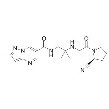 Anagliptin (SK-0403) Chemische Struktur