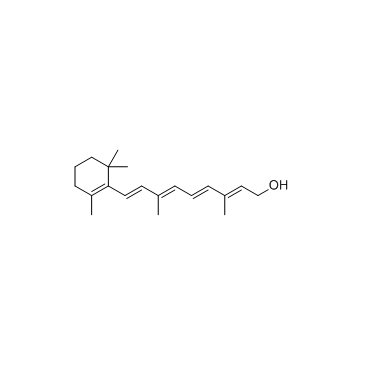 Retinol (Vitamin A1) Chemical Structure
