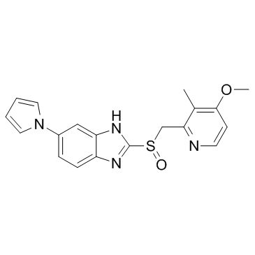 Ilaprazole (IY-81149) التركيب الكيميائي