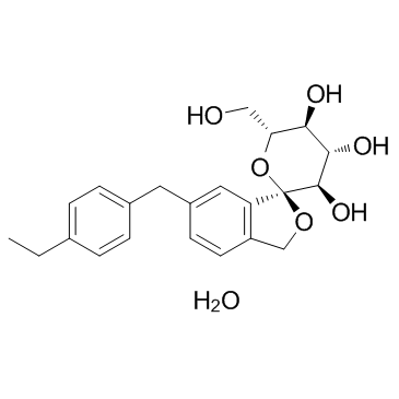 Tofogliflozin hydrate (CSG-452 hydrate)  Chemical Structure