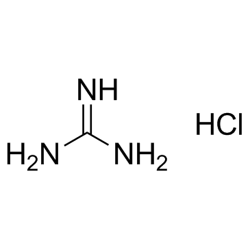 Guanidine hydrochloride (Guanidinium chloride)  Chemical Structure