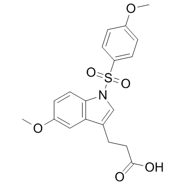 Indeglitazar (PPM 204) Chemical Structure