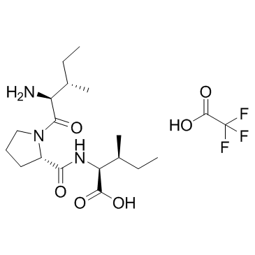Diprotin A TFA (Ile-Pro-Pro (TFA))  Chemical Structure