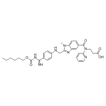 BIBR 1087 SE (Desethyl Dabigatran Etexilate) 化学構造