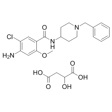 Clebopride malate 化学構造