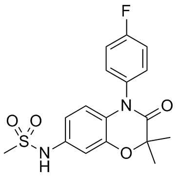 Apararenone (MT-3995) التركيب الكيميائي