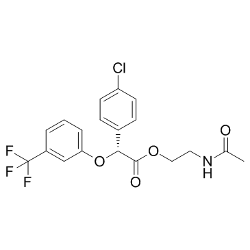 Arhalofenate (MBX 102) Chemische Struktur