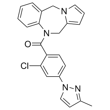 WAY-151932 (VNA-932) 化学構造
