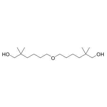 Hydrocarbon chain derivative 1 (6,6'-Oxybis[2,2-dimethyl-1-hexanol]) 化学構造