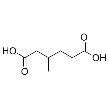 3-Methyladipic acid  Chemical Structure