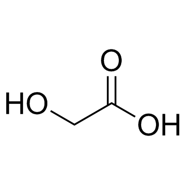 Glycolic acid التركيب الكيميائي