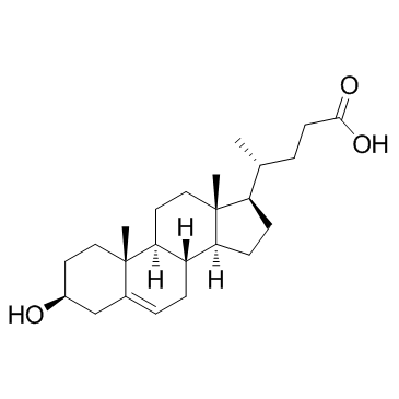 3b-Hydroxy-5-cholenoic acid التركيب الكيميائي