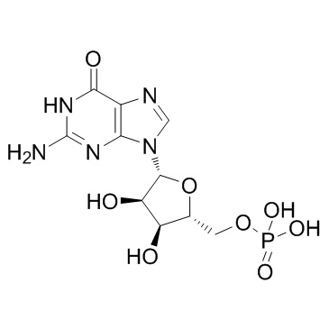 Guanylic acid (5'-GMP) Chemische Struktur