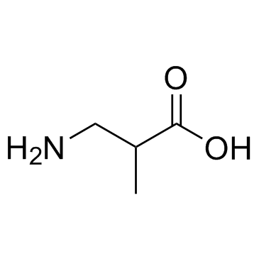 3-Amino-2-methylpropanoic acid التركيب الكيميائي