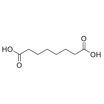Octanedioic acid Chemische Struktur