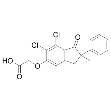 Indacrinone (MK196) Chemical Structure