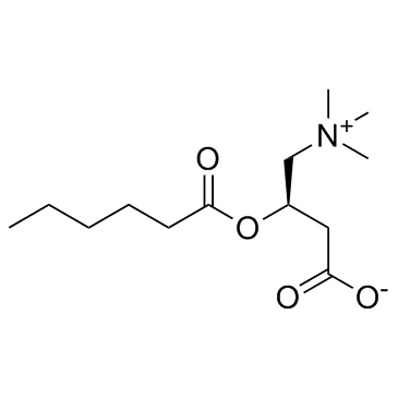 L-Hexanoylcarnitine التركيب الكيميائي
