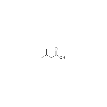 3-Methylbutanoic acid Chemische Struktur