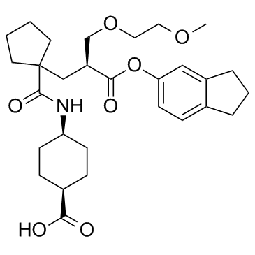 Candoxatril (UK 79300) 化学構造