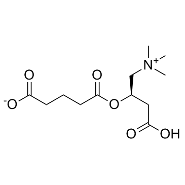 Glutarylcarnitine Chemische Struktur