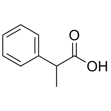 2-Phenylpropionic acid  Chemical Structure