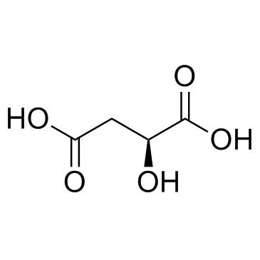 (S)-2-Hydroxysuccinic acid  Chemical Structure