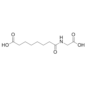 Suberylglycine Chemische Struktur