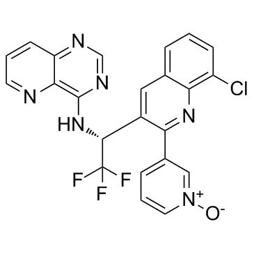 Seletalisib (UCB5857) 化学構造