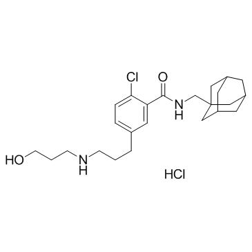 AZD9056 hydrochloride 化学構造