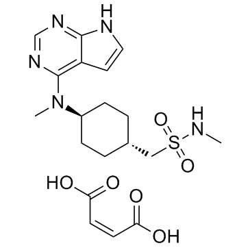 Oclacitinib maleate (PF-03394197 maleate) 化学構造