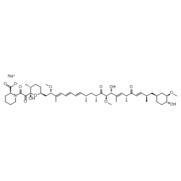 Seco Rapamycin sodium salt (Secorapamycin A monosodium) Chemical Structure