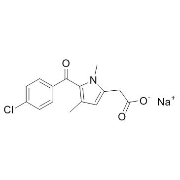Zomepirac sodium salt (McN-2783-21-98) 化学構造