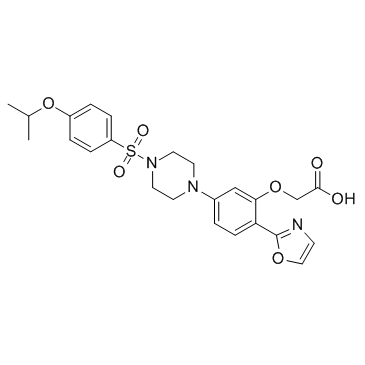 Asapiprant (S-555739) التركيب الكيميائي