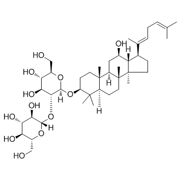 Ginsenoside Rg5 التركيب الكيميائي