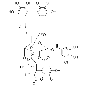 Chebulagic acid 化学構造