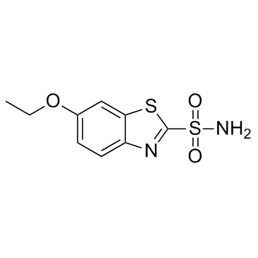 Ethoxzolamide (Redupresin) Chemische Struktur