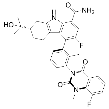 BMS-986142 化学構造