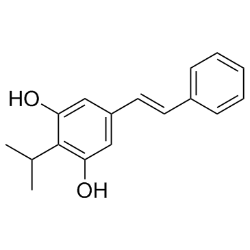 Tapinarof (WBI 1001) Chemische Struktur